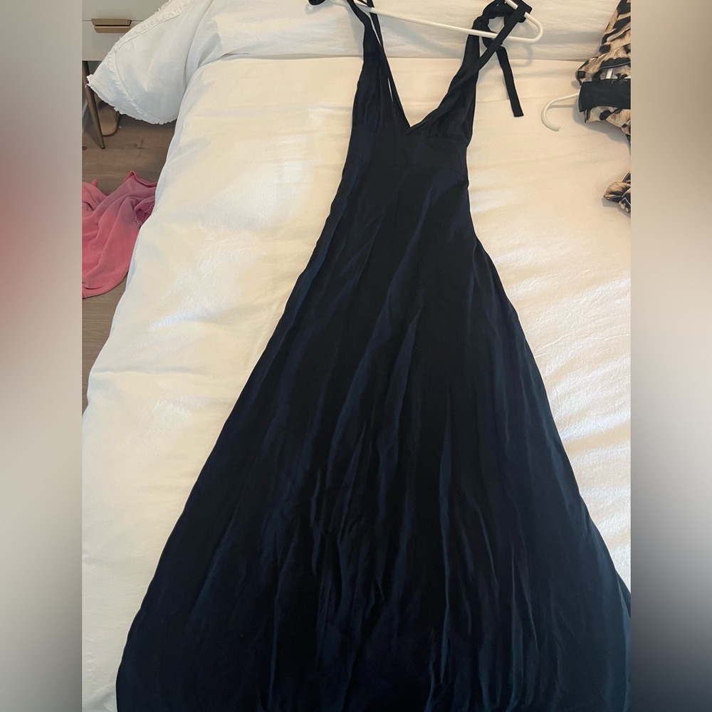 ASOS NWT Black maxi dress